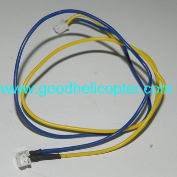 Wltoys Q333 Q333-A Q333-B Q333-C quadcopter drone parts Motor connect wire plug (Yellow-Blue)